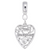 Anniversary Charm Dangle Bead In Sterling Silver