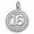 Number 16 in Sterling Silver hide-image