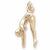 Diver charm in Yellow Gold Plated hide-image