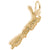 New Zealand Charm in Yellow Gold Plated