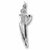 Crocus charm in 14K White Gold hide-image
