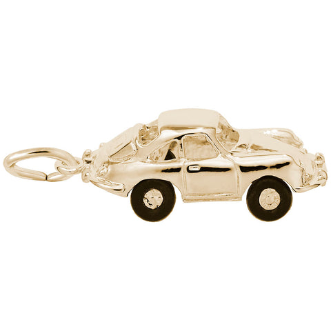 Car Charm In Yellow Gold