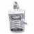 Wishing Well charm in Sterling Silver hide-image