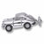 Sport Car charm in 14K White Gold hide-image