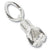 Oil Drill charm in 14K White Gold hide-image