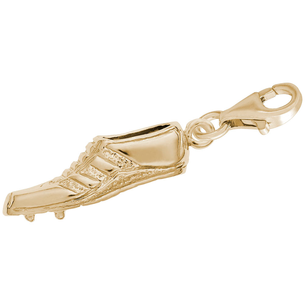 Appealing Gold Plated Charms | Gold Plated Track Shoe Charm ...