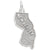New Jersey Charm In 14K White Gold