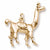 Llama Charm in 10k Yellow Gold hide-image