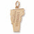 Burlington, Vermont Charm in 10k Yellow Gold hide-image