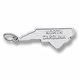 N.Carolina charm in Sterling Silver hide-image
