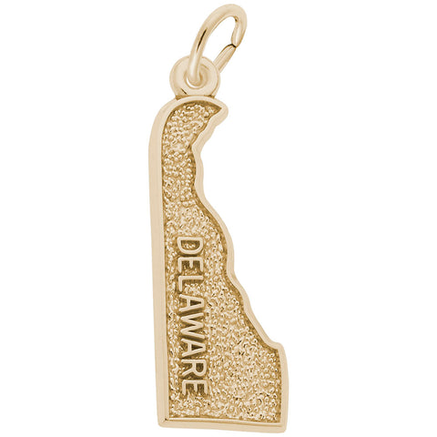 Delaware Charm In Yellow Gold