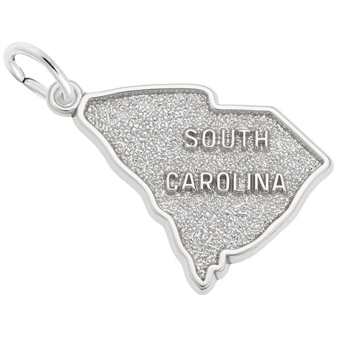 S.Carolina Charm In 14K White Gold