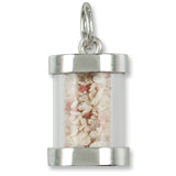 Jamaica Negril/Sand Capsule charm in Sterling Silver