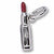 Lipstick charm in 14K White Gold hide-image