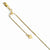 14K Yellow Gold Adjustable Box Bracelet