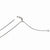 14K White Gold Adjustable Ustable Quadra Wheat Chain
