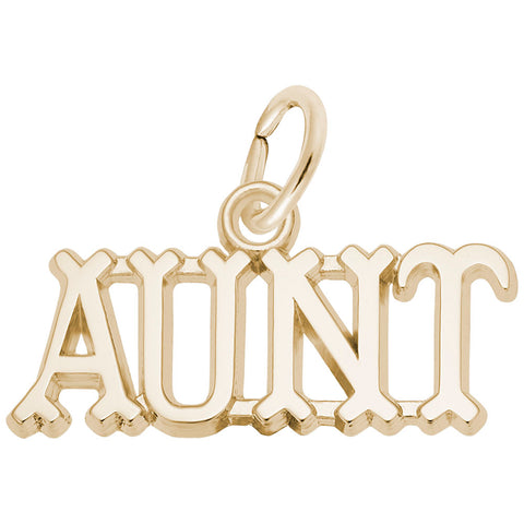 Aunt Charm in Yellow Gold Plated