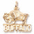 Buffalo charm in Yellow Gold Plated hide-image