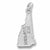 New Hampshire charm in 14K White Gold hide-image