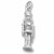 Nutcracker charm in Sterling Silver hide-image