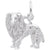 Sheltie Dog Charm In Sterling Silver