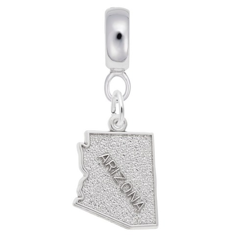 Arizona Charm Dangle Bead In Sterling Silver