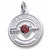 January Birthstone charm in Sterling Silver hide-image