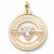 April Birthstone Charm in 10k Yellow Gold hide-image