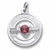 June Birthstone charm in 14K White Gold hide-image