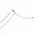 14K White Gold Adjustable Ustable Box, 30 inch x 0.8mm, Jewelry Chains and Necklace