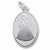 Flowergirl charm in Sterling Silver hide-image