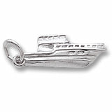 Speedboat charm in Sterling Silver hide-image