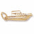 Speedboat Charm in 10k Yellow Gold hide-image