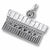 Covered Bridge charm in 14K White Gold hide-image