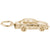 Car Charm In Yellow Gold