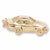 Car Charm in 10k Yellow Gold hide-image