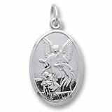Guardian Angel charm in Sterling Silver hide-image