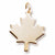 Maple Leaf Charm in 10k Yellow Gold hide-image