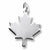 Maple Leaf charm in Sterling Silver hide-image