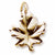 Maple Leaf charm in Yellow Gold Plated hide-image