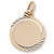 Disc charm in Yellow Gold Plated hide-image