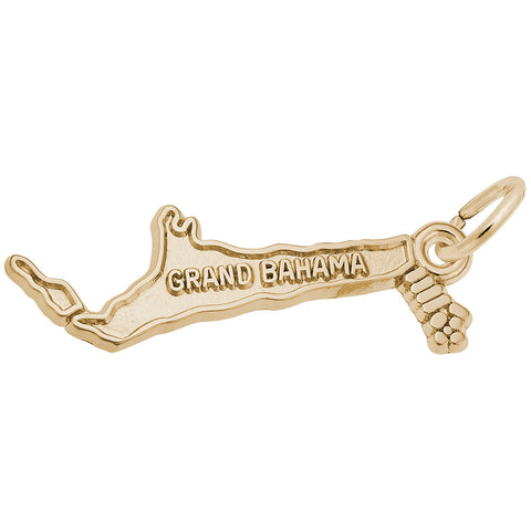 Grand Bahama Charm In Yellow Gold