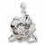 Magnolia charm in 14K White Gold hide-image