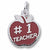 Teacher charm in 14K White Gold hide-image