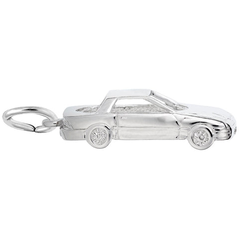 Car Charm In Sterling Silver