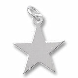 Star charm in Sterling Silver hide-image
