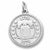 Liberty Bell charm in 14K White Gold hide-image