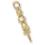 Seaotter charm in Yellow Gold Plated hide-image