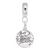 Happy Birthday charm dangle bead in Sterling Silver hide-image