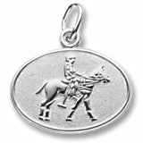 Polo Disc charm in Sterling Silver hide-image